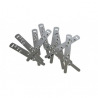 Linguetas + Tampas Flip-Top | Pack 10