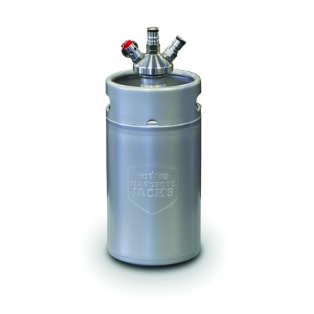 Mini Keg 3L com válvula de engate Ball Lock