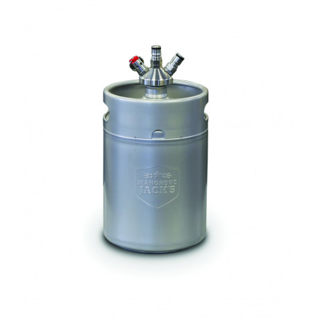Mini Keg 5L com válvula de engate Ball Lock