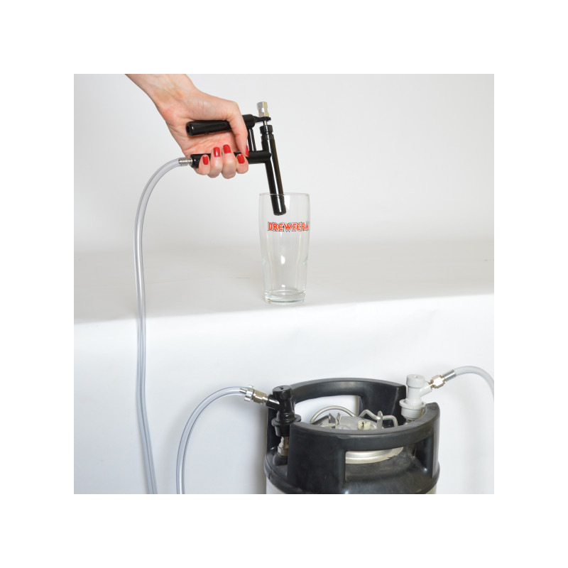 Pluto Beer Gun nylon/stainless steel Oficina da Cerveja Cerveja