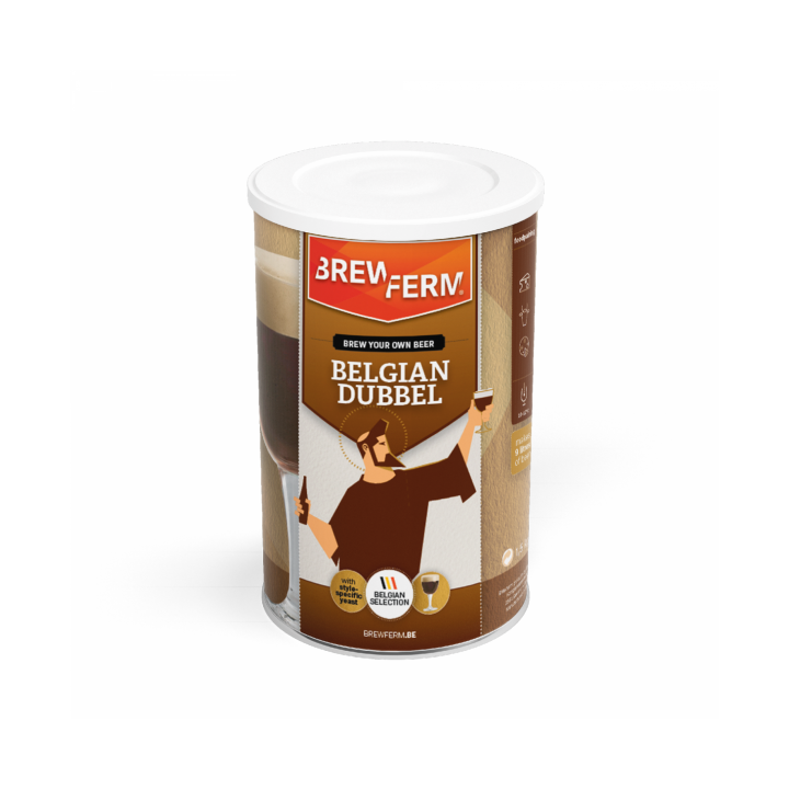 Kit Brewferm Belgian Dubbel / Abadia 1.5kg - Faz Cerveja Escura Belga