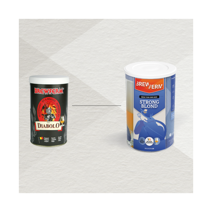 Kit Brewferm Strong Blond 1.5kg - Faz Cerveja Loira Forte