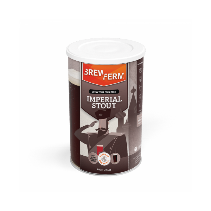 Kit Brewferm Imperial Stout 1.5kg - Faz Cerveja Negra Forte