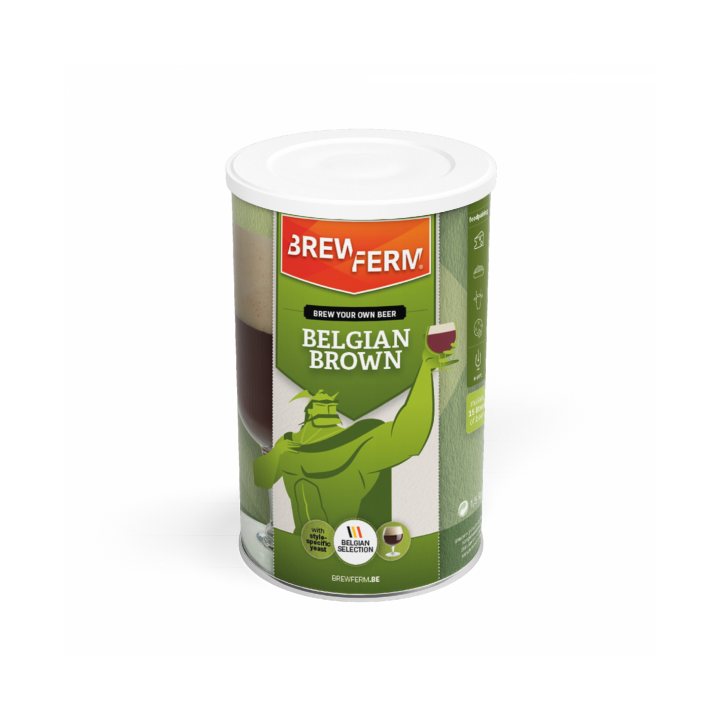 Brewferm® Belgian Brown (1.5kg) - Kit de Cerveja Castanha de Estilo Belga
