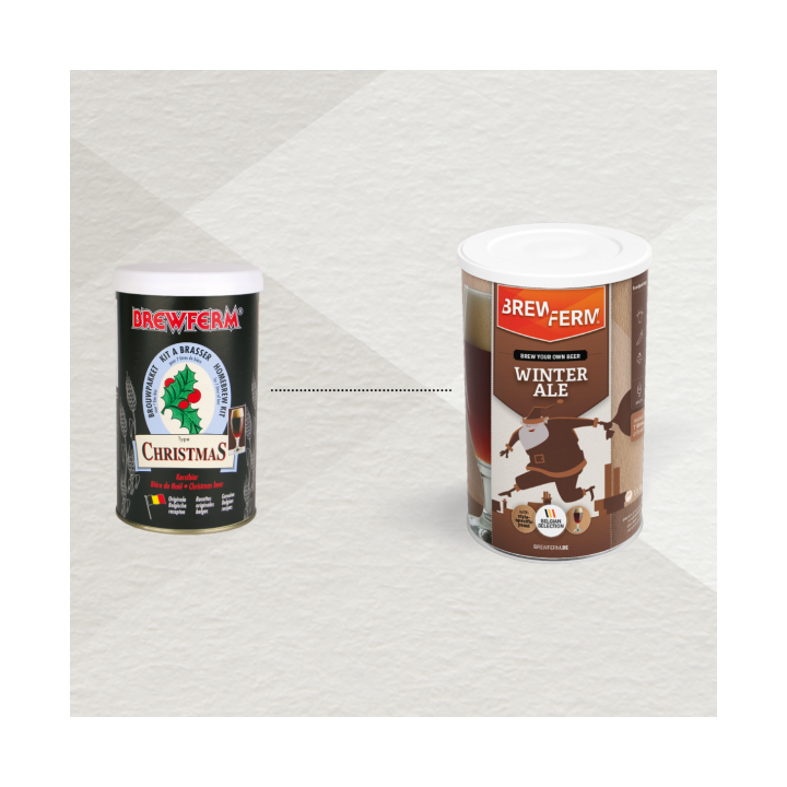 Brewferm® Winter Ale (1.5kg) - Kit de Cerveja Forte de Inverno