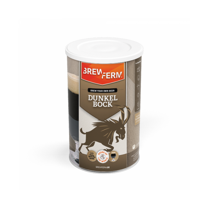 Brewferm® Dunkel Bock (1.5kg) - Kit de Cerveja Lager Escura e Encorpada