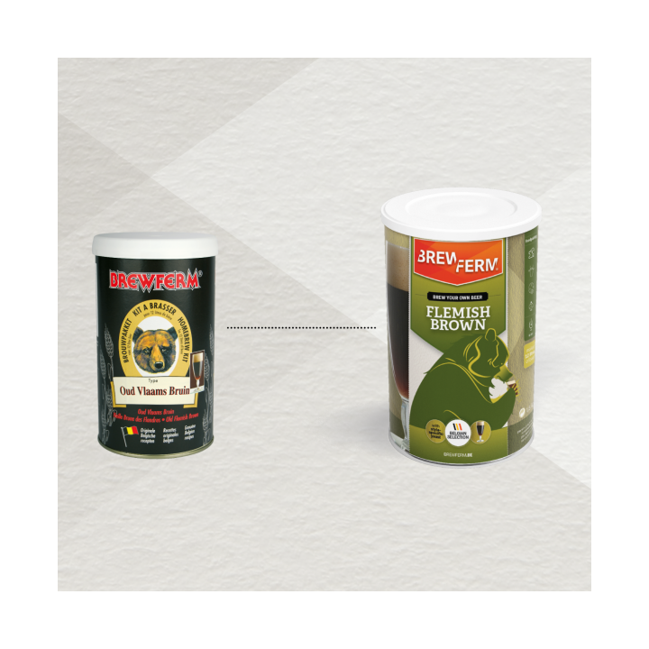 Brewferm® Flemish Brown (1.5kg) - Kit de Cerveja Castanha de Estilo Flamengo