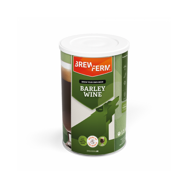 Brewferm® Barley Wine (1.5kg) - Kit de Cerveja Extra Forte e Licorosa