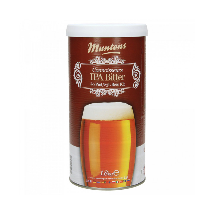 Kit Muntons Connoisseurs IPA Bitter 1.8kg - Faz Cerveja Inglesa