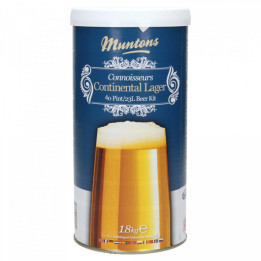 Muntons Connoisseurs Continental Lager (1.8kg) - Kit de Cerveja Lager Europeia Refrescante