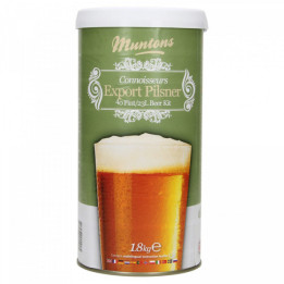 Muntons Connoisseurs Export Pilsner (1.8kg) - Kit de Cerveja Lager Extra Refrescante