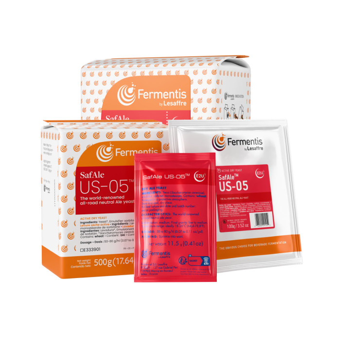 SafAle US-05 Fermentis 11.5g - Levedura Neutra para IPA