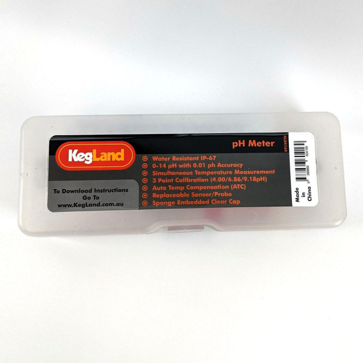 Medidor de pH Digital KegLand - Precisão para Cerveja Artesanal