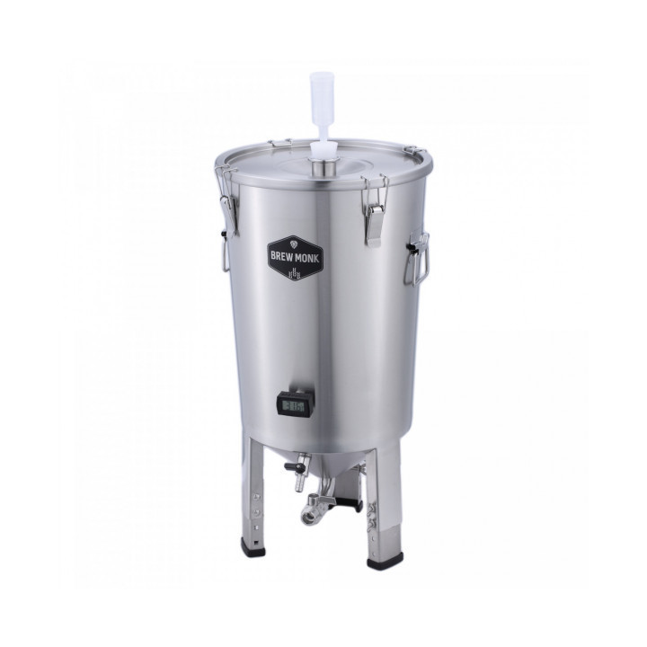 Fermentador Cónico Brewmonk (30L) – Aço Inoxidável AISI 304