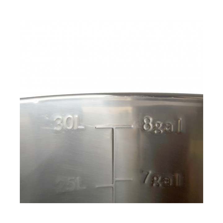 Fermentador Cónico Brewmonk 30L Inox - Cerveja Artesanal