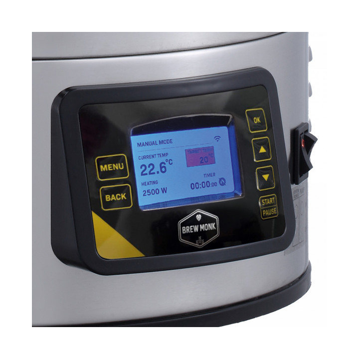 Brew Monk B40 WiFi 40L - Panela Automática de Cerveja Artesanal