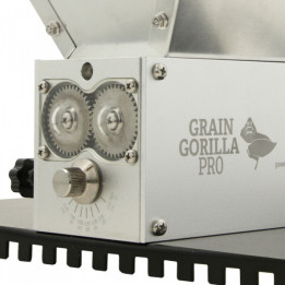 Moinho de Malte Brewferm® Grain Gorilla Pro – 3 Rolos Inox Ajustáveis