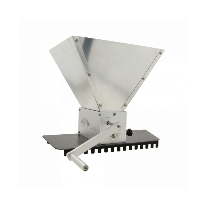 Moinho de Malte Brewferm® Grain Gorilla Pro – 3 Rolos Inox Ajustáveis