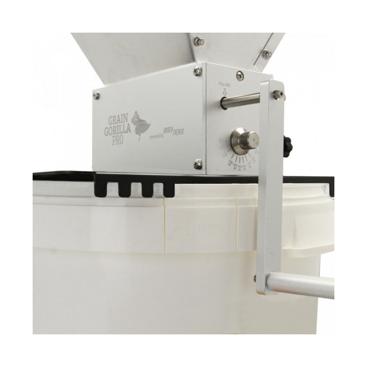 Moinho de Malte Brewferm® Grain Gorilla Pro – 3 Rolos Inox Ajustáveis