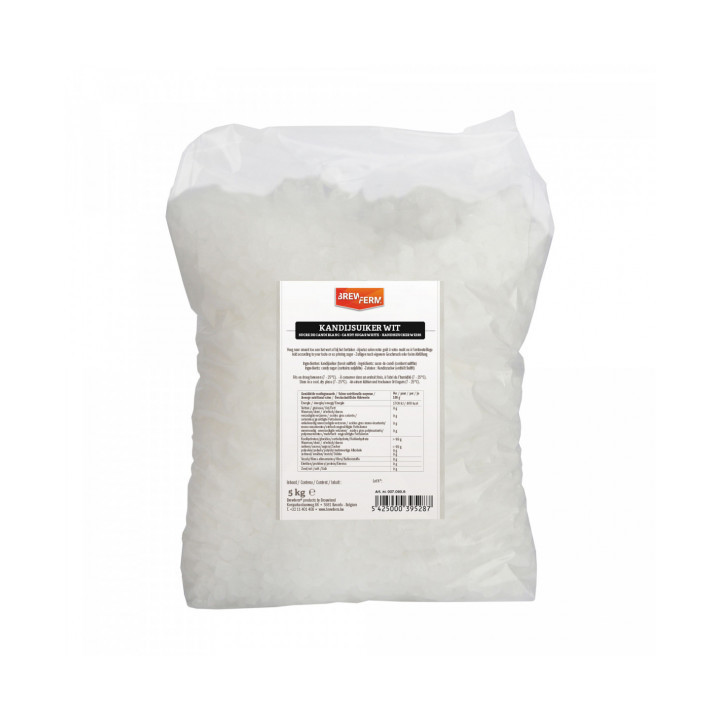 Açúcar Candi Claro (Candi Sugar White) – Para Cervejas Belgas de Alta Densidade