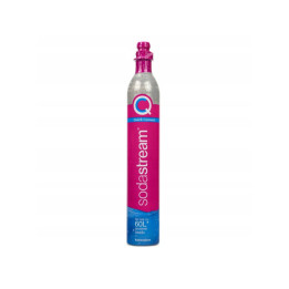 Botija de CO2 de Substituição (425g / 60L) – Sistema Quick Connect (Rosa)
