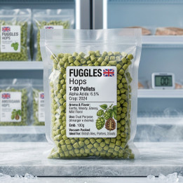 Lúpulo Fuggles UK 6.5% AA Pellets | Fresco a -22ºC e Vácuo