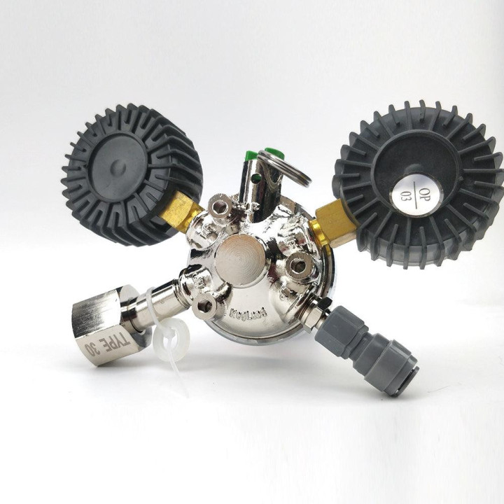 Redutor de Pressao CO2 MK4 Kegland Duplo Manometro