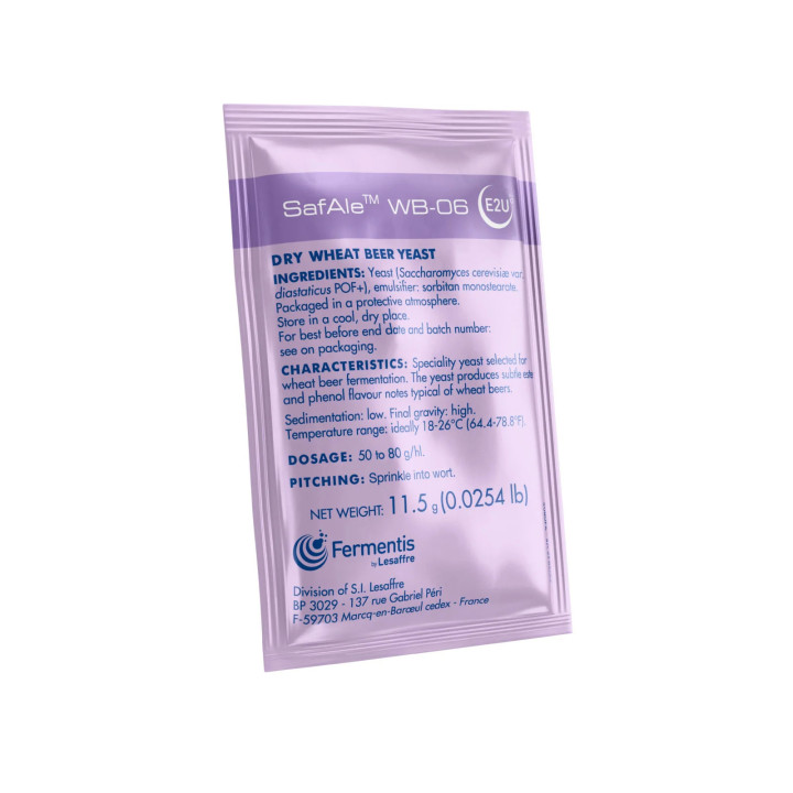 SafAle WB-06 Fermentis 11.5g - Levedura para Cerveja de Trigo