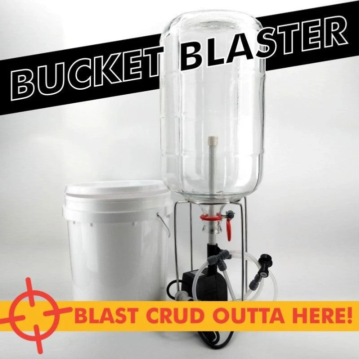 Lava-Barris e Fermentadores Bucket Blaster KegLand