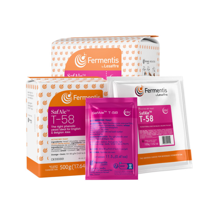 SafAle T-58 Fermentis 11.5g - Levedura Belga Apimentada