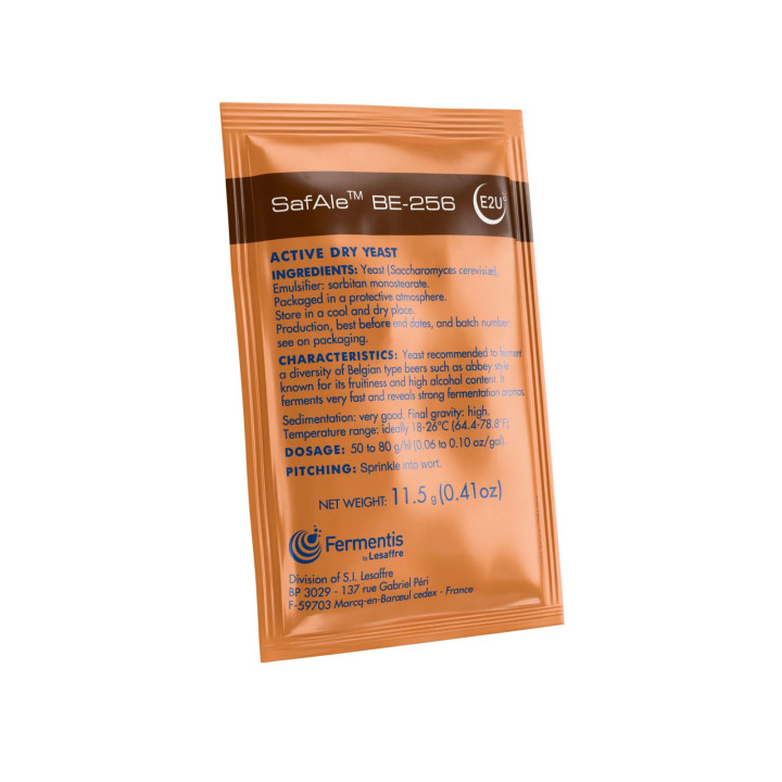 SafAle™ BE-256 (11.5g) - Levedura Belga de Abadia