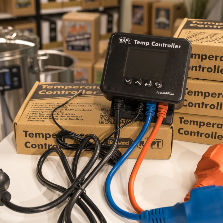 Controlador de Temperatura Duplo Wi-Fi & Bluetooth RAPT
