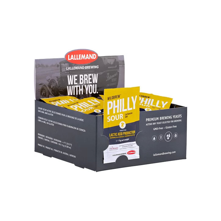 WildBrew Philly Sour Lallemand 11g - Levedura para Sour Beer