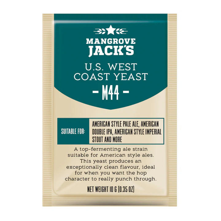 Mangrove Jack's M44 US West Coast 10g - Levedura IPA
