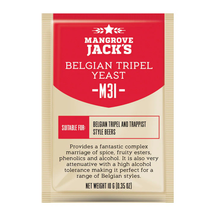 Mangrove Jack's M31 Belgian Triple (10g) - Levedura para Cervejas Belgas Fortes