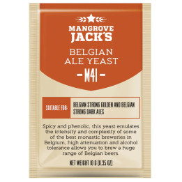Mangrove Jack's M41 10g - Levedura Belga Seca e Picante