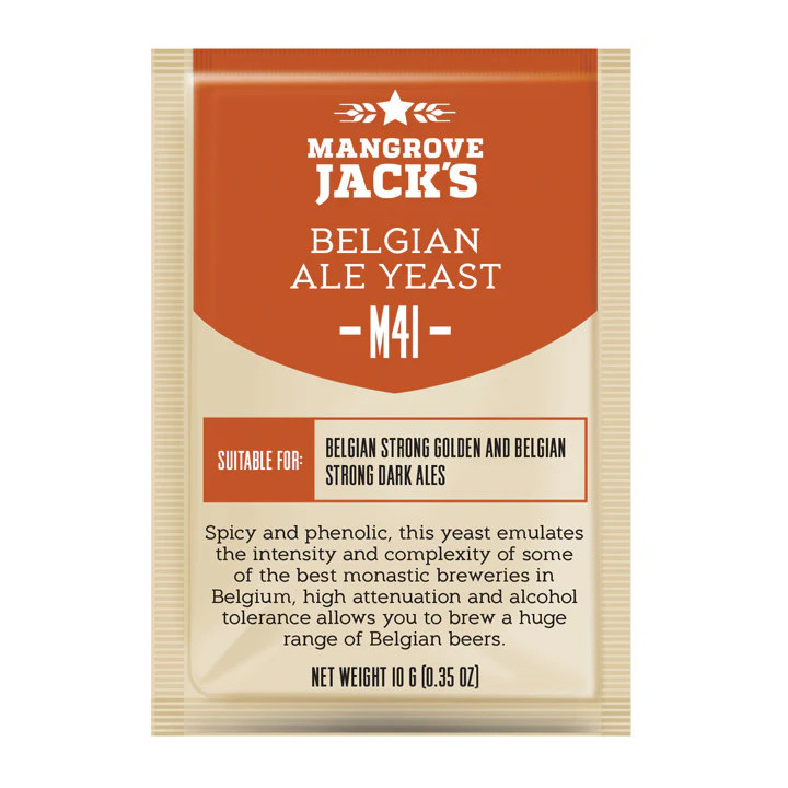 Mangrove Jack's M41 10g - Levedura Belga Seca e Picante