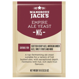 Mangrove Jack's M15 Empire Ale (10g) - Levedura para Cervejas Inglesas Encorpadas