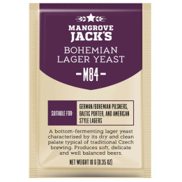 Mangrove Jack's M84 10g - Levedura para Bohemian Pilsner