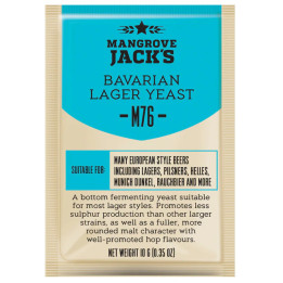 Mangrove Jack's M76 10g - Levedura para Munich Helles e Lager