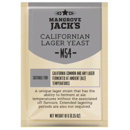 Mangrove Jack's M54 10g - Levedura Lager a Temperatura de Ale